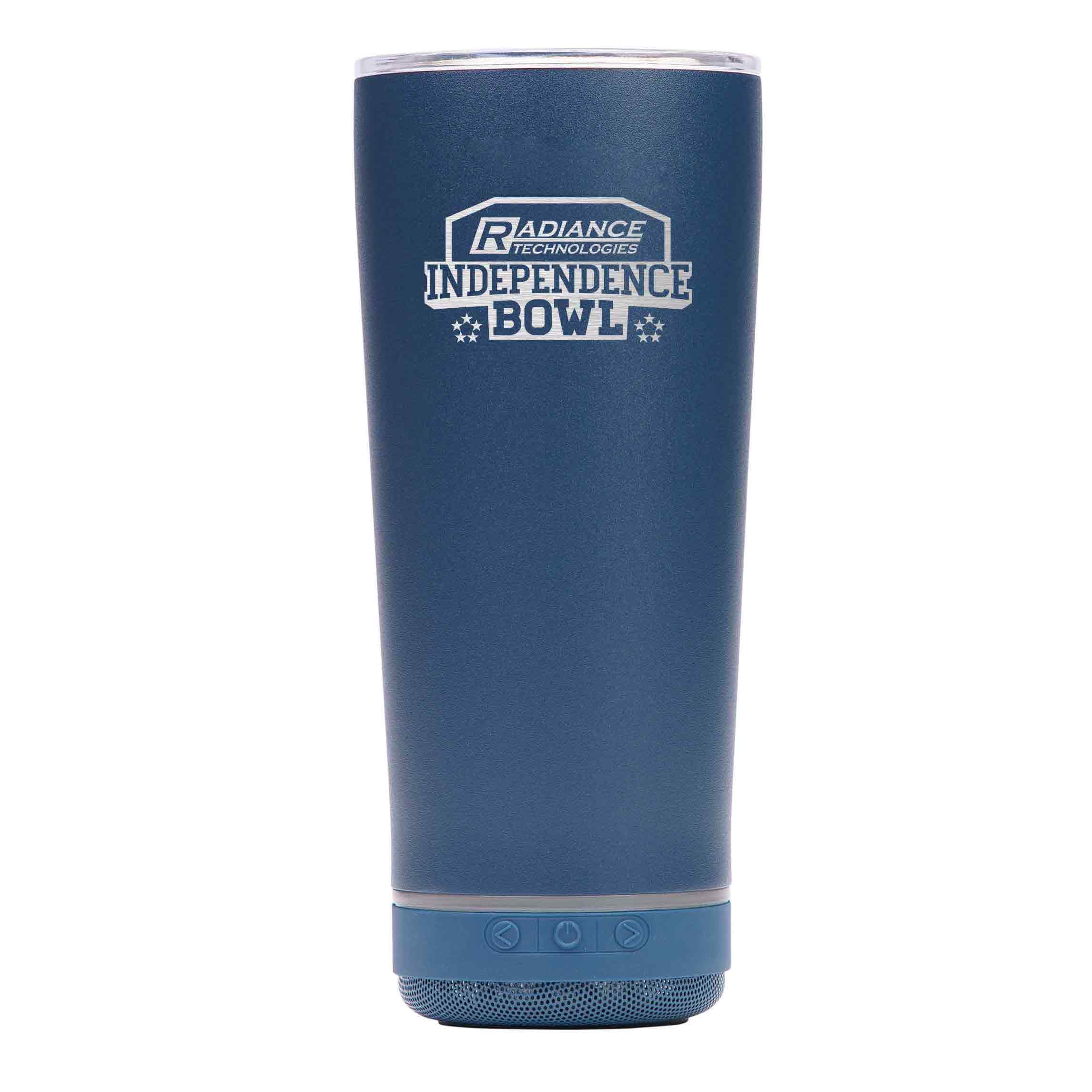 ****Radiance Technogies Independence Bowl LIMITED EDITION VIBE 18oz TUMBLER WITH BLUETOOTH SPEAKER!!!****