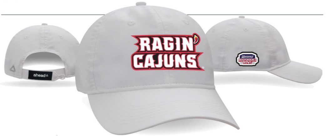 Independence Bowl Louisiana Logo White Cap